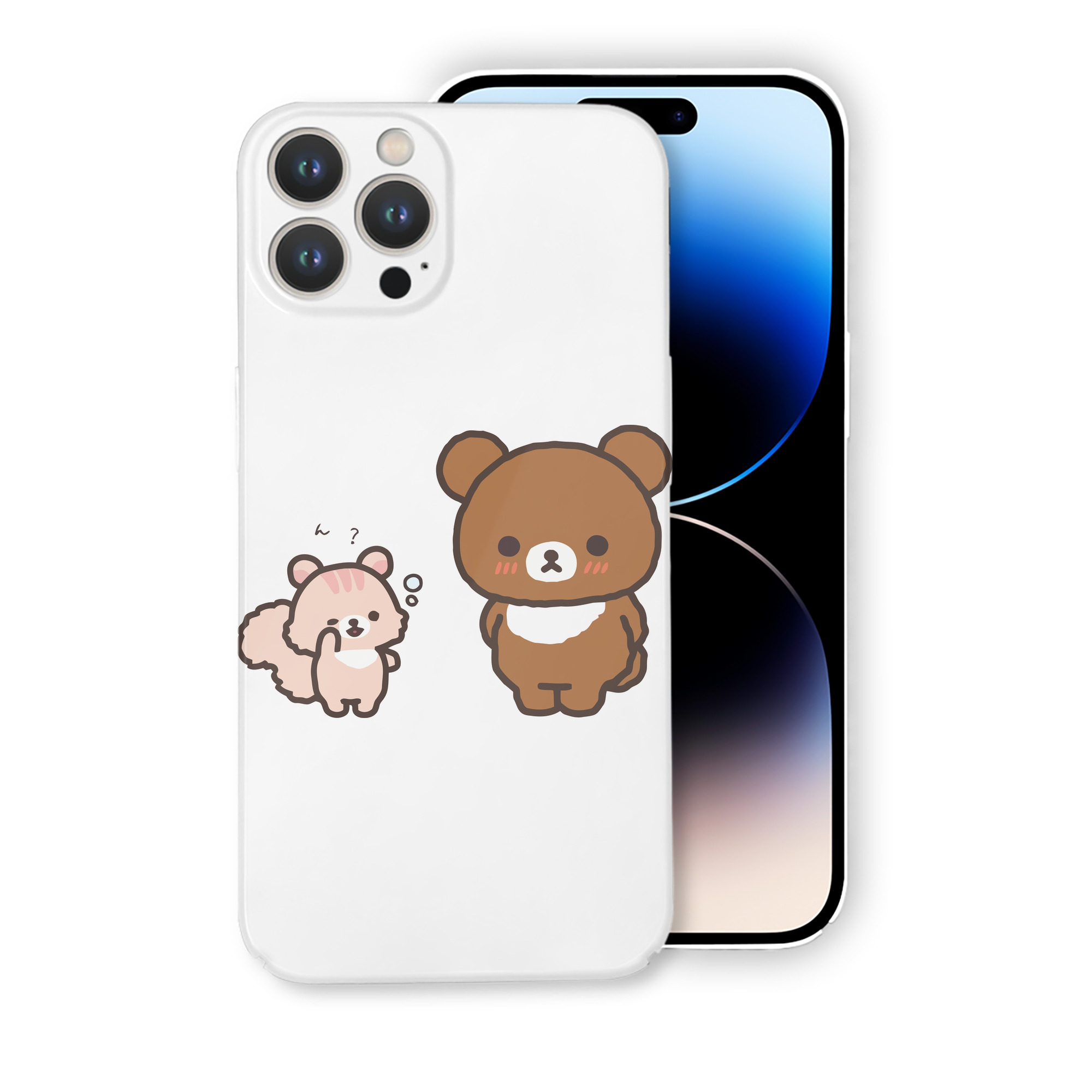 （画像用） リラックマ リラックマ キイロイトリ Rilakkuma Korilakkuma Kiiroitori 【iPhone 14シリーズ対応】ハードケース